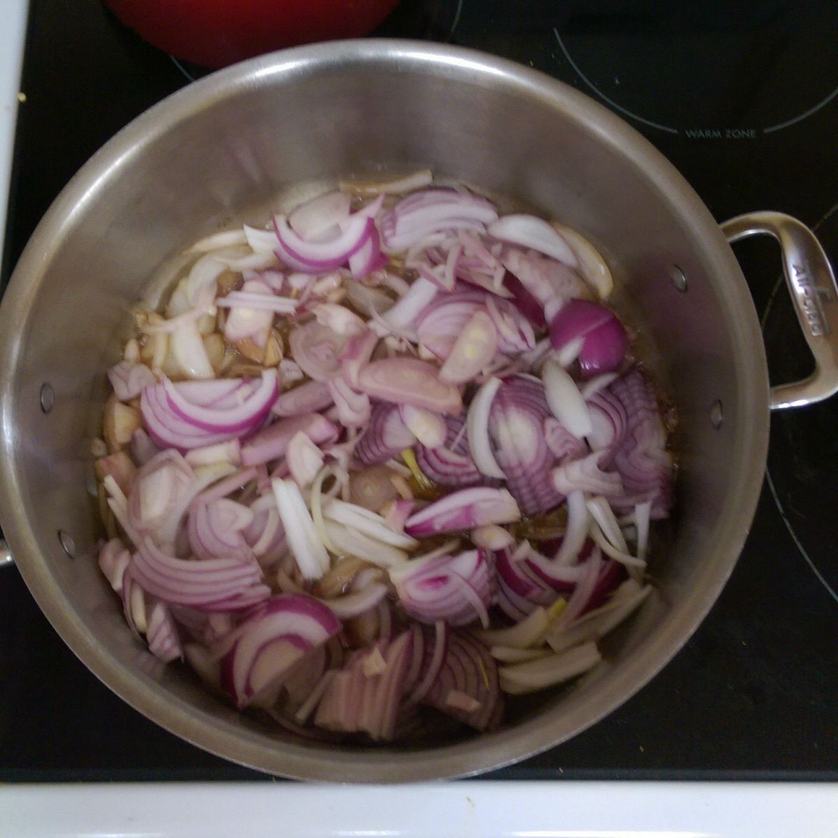 Simmering Onions